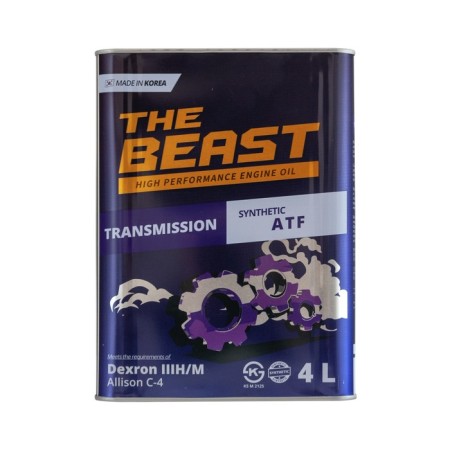 The transmission oil The Beast ATF 3, synthetic, 4 liters