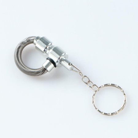 Pipe joke "Folding Spring", with brass framing, mix-3