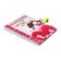 Notebook in a gift box, on a lock A6, 50 sheets, line, anime mix