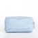 Cosmetic bag with lightning, blue color