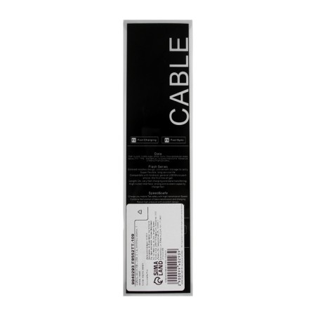 MicroUSB cable - usb, 2.1 a, nylon braid, 2 meters, blue-5