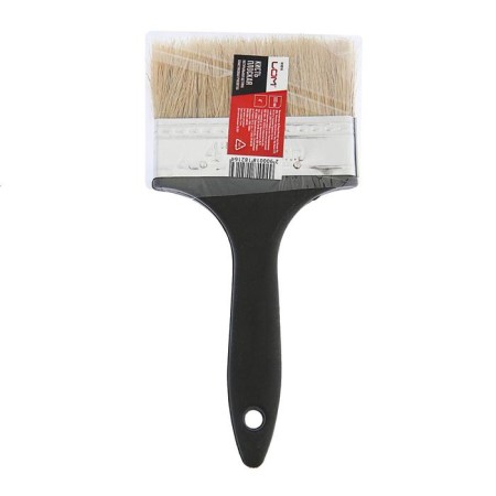 Brush flat scrap, natural bristles, plastic handle, 4 ", 100 mm-4