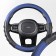 SkyWay racer-1 m, black and blue eco-leather, S01102415