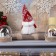 LED figure "Dwarf in a red cap" 6.5 × 17 × 6.5 cm, textiles, batteries LR1130x3, glow warm white