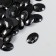 Decor for creativity Plastic "Rhil Obv. Midnight" set of 150 pcs 1x1.4 cm