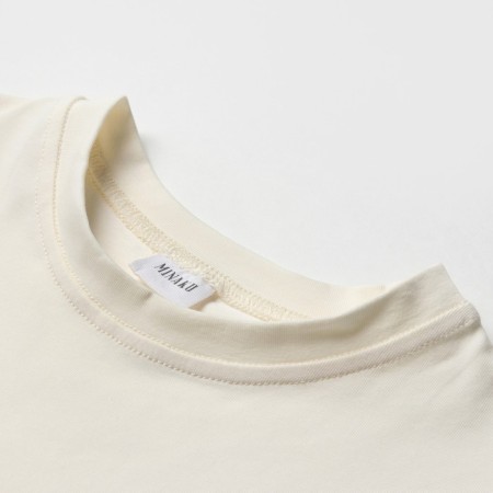 T -shirt Children's Minaku Milk color, height 122 cm-11