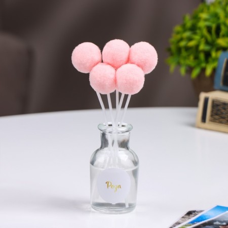 Aromatic diffuser with "Spring" decor, 30 ml, rose, "wealth of aroma"-1
