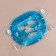 Facial mask hydrogel, cooling/warming, d = 21 cm, blue color