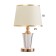 Table lamp "Egg" 1x40W E27 1x3W LED gold 25x25x39cm