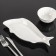 Porcelain dish "Karl", 26 × 12 × 2.5 cm, white color