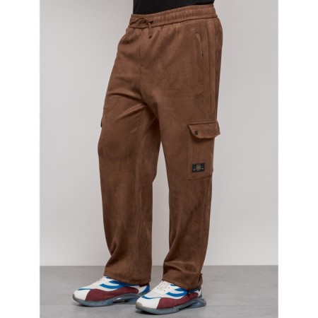 Sports pants, size 50, brown color-16