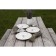Porcelain dining lunch “Lavender”, D = 25.3 cm, white color