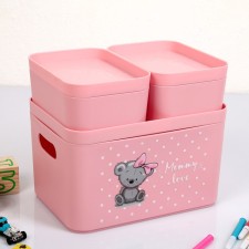 A set of organizers MomMy Love, the color is pale pink
