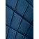 Stol on a metal frame Zest metal/velor, black/blue 50x54x81 cm