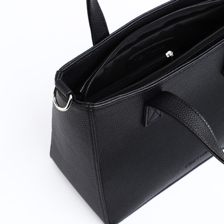 Female bag Textura, tout, average size, black color-6