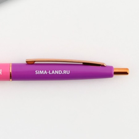 Handle Blood Blue Paste Automatic 0.7 mm "Spring, love and beauty!" plastic-4
