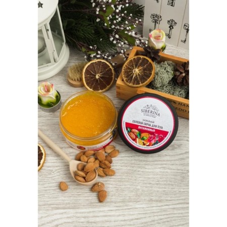 Natural salt scrub for the body "vitamin", 170 ml-2