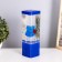 Lava-lamp "Bear" LED 2W from batteries 3haa blue 7x7x24 cm