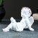 Figure "Angel leg on the leg" 10x13cm