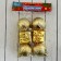 A set of jewelry plastic 6 pcs "Dawn" (4 balls, 2 gifts) 4.5 cm, gold
