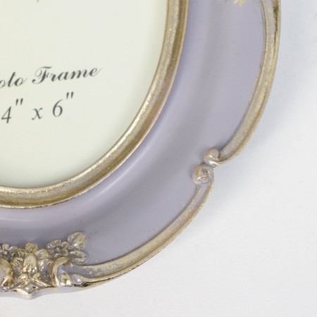 Photo frame Polystone 10x15 cm "Giselle" gold 20x16 cm-4