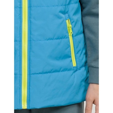 Vest for boys, height 134 cm, blue color-3