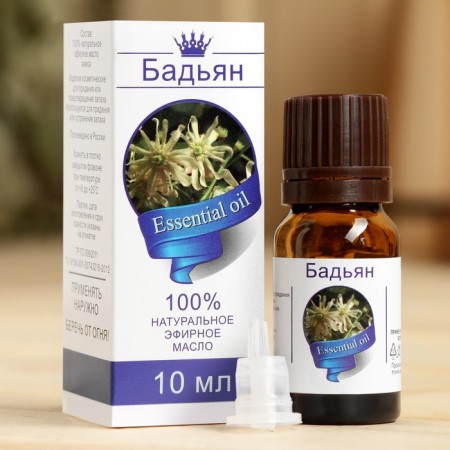 Badiyan essential oil, a bottle-boiler, abstract, 10 ml
