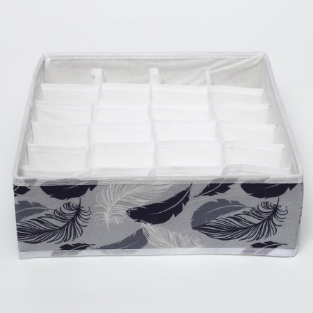 Organizer for storage, coffee for linen 24 cells "Beautiful", 35 x 30 x 10 cm.-3