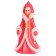 Figure "Snow Maiden", pink color, 22 cm