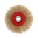 Metal brush for ushm scrap, "plate", M14, 115 mm