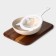 Sieve for filtering of the share, d = 14.5 cm (intra -n.d = 11cm), 200 ml, white color