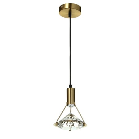 Lamp Bayerlux 2265/1 LED 5W gold 13x13x19-119 cm
