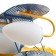 Causte "Airplane" 4he14 40W yellow-blue 67x65x80 cm