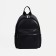 A backpack with a zipper, Medvedkovo, external pocket, black color