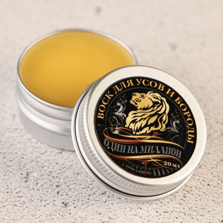 Wax for mustaches and beard “no beard-no chance”, 20 ml-3