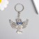 Trick Metal "Owl in flight" 4.3x5 cm, mix