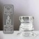 Glass light for narrow candles d 2.5 cm