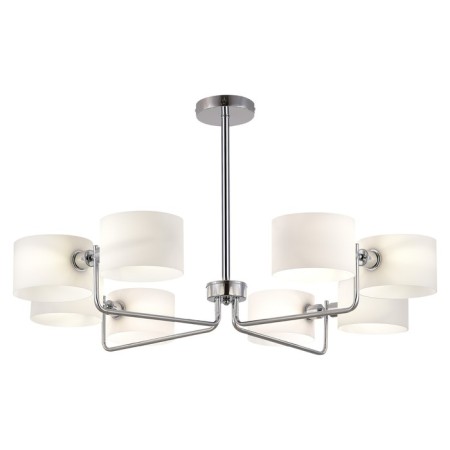 Ceiling EVOLUCE lamp. Sle1121-102-08. Aerin. 8x40 watts, E14, 86x86x46 cm, chromium color