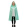 Carnival cloak of children, satin, color mint length 100cm