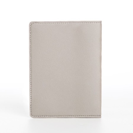Passport cover, gray color-1