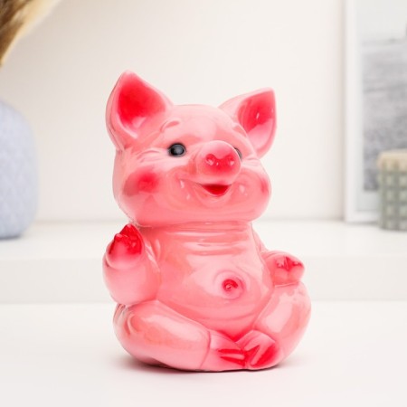 Piggy bank "Merry piglet" 11x13x18cm