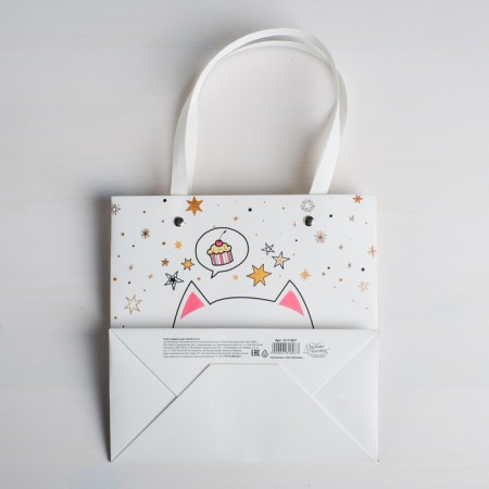 Gift package, packaging, "cat", 20 x 20 x 10 cm-3