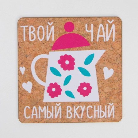 Mug "Grandmother" with a spoon and stand, 300 ml-7