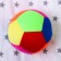 Developing toy "Ball football color", with a tambourine
