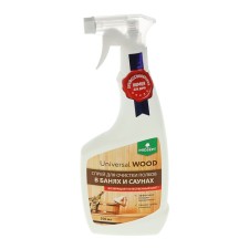 The remedy for cleaning the regiments of Universal Wood, in baths and saunas, 0.5 liters
