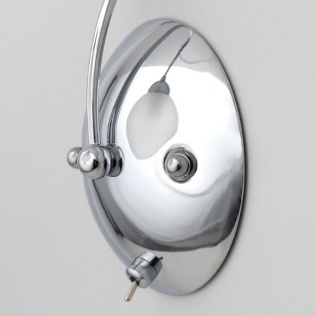 Sconces Citilux "Luciana" CL147411, 12x22 cm, 1x60W, E14, color gray color-8