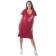 Women's dress, size 48, burgundy color