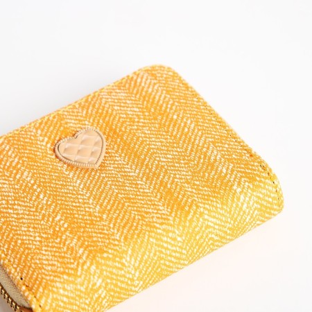 Children's wallet with lightning, yellow color-2