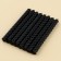 Candles for the cake, black, 16 pcs., 0.5 x 6.5 cm.