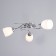 Jil chandelier 3x60W E27 chrome 58x58x22cm